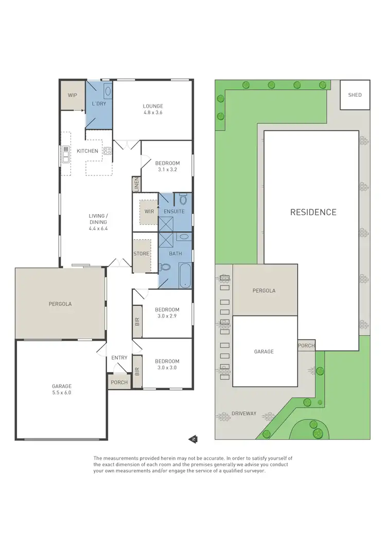 Floorplan of Homely house listing, 18 Rous Street, Wyndham Vale VIC 3024