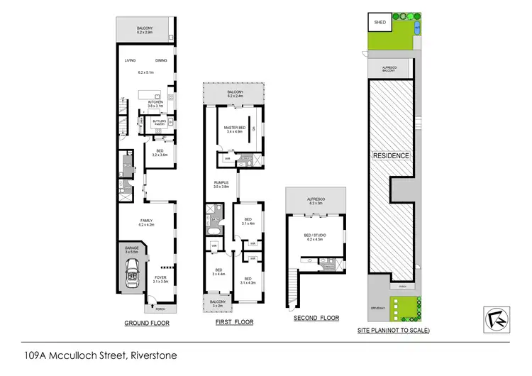 Floorplan of Homely house listing, 109A Mcculloch Street, Riverstone NSW 2765