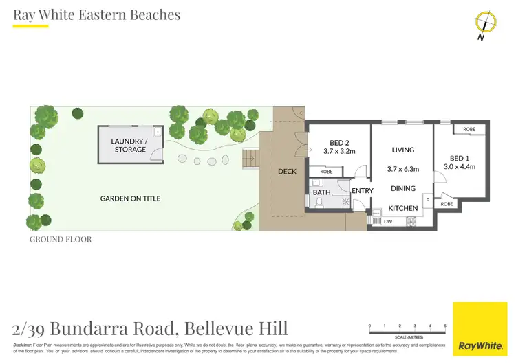 Floorplan of Homely apartment listing, 2/39 Bundarra Road, Bellevue Hill NSW 2023