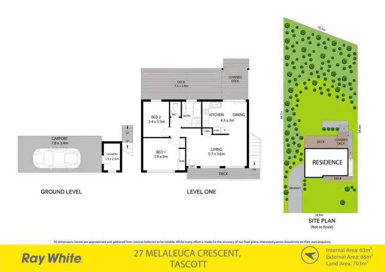 Floorplan of Homely house listing, 27 Melaleuca Crescent, Tascott NSW 2250