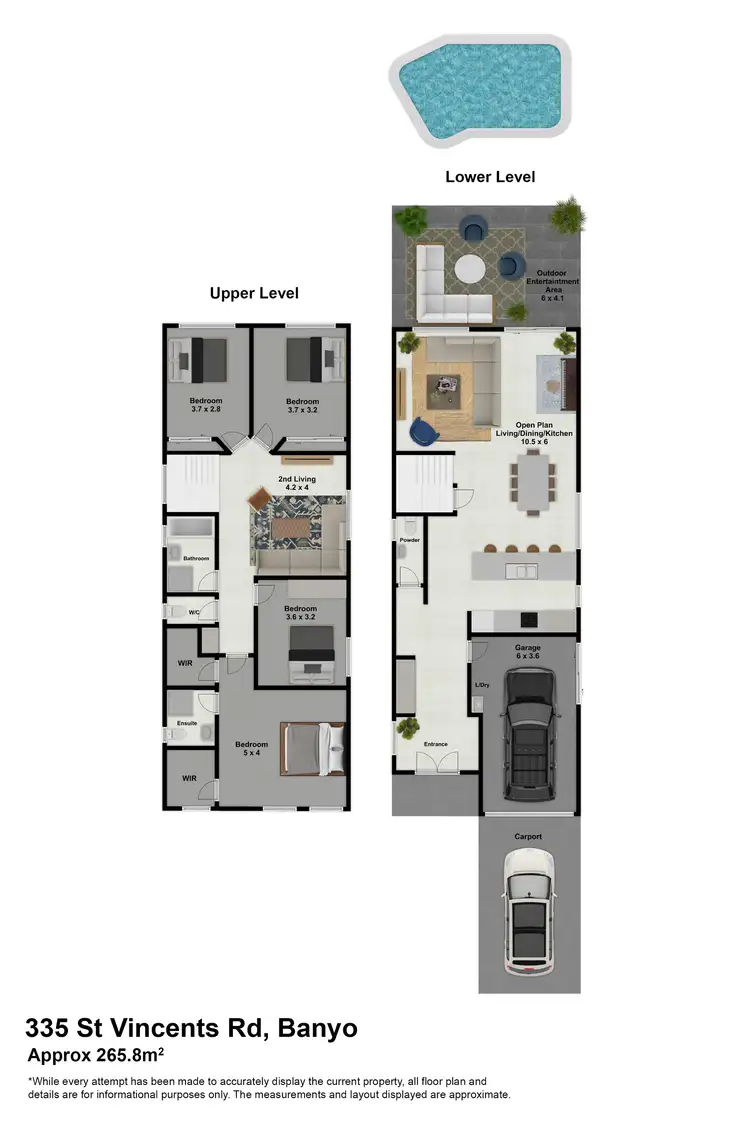 Floorplan of Homely house listing, 335 Saint Vincents Road, Banyo QLD 4014