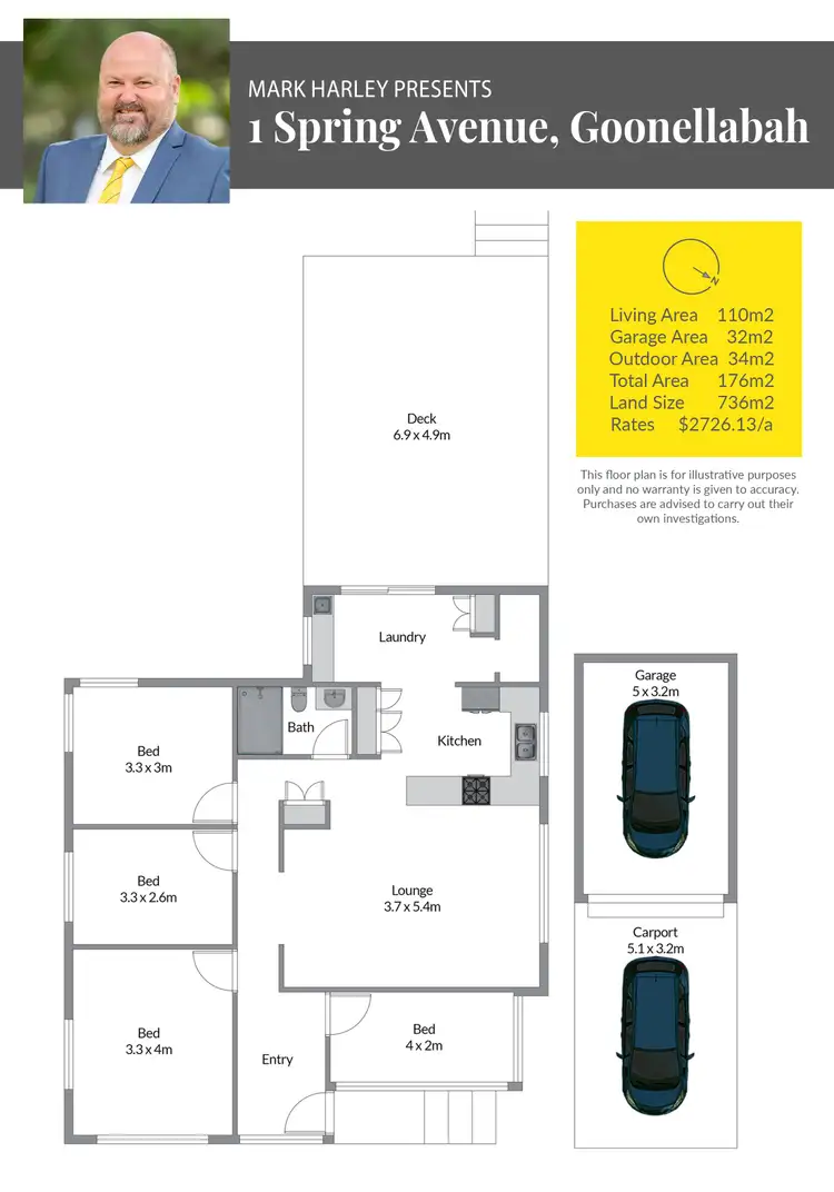 Floorplan of Homely house listing, 1 Spring Avenue, Goonellabah NSW 2480