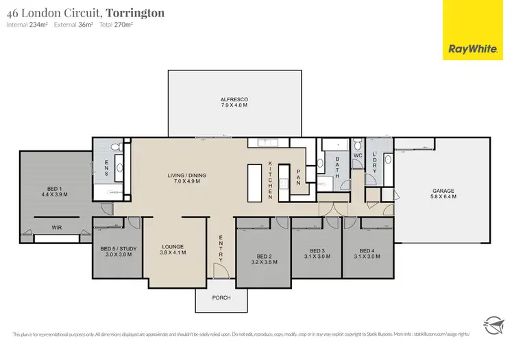 Floorplan of Homely house listing, 46 London Circuit, Torrington QLD 4350