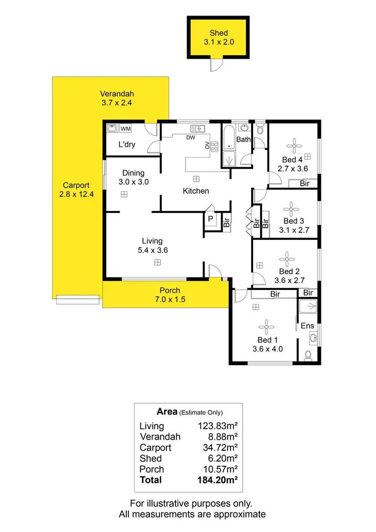 Floorplan of Homely house listing, 20 Columbia Crescent, Hallett Cove SA 5158