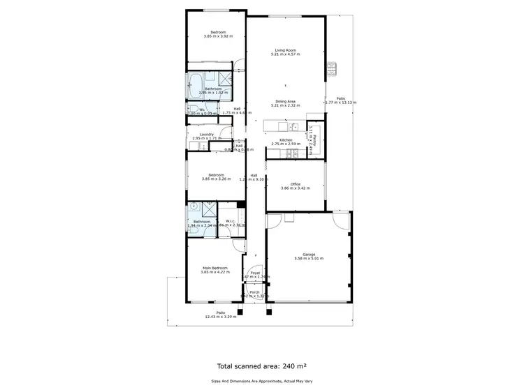 Floorplan of Homely house listing, 752 Centaur Road, Hamilton Valley NSW 2641