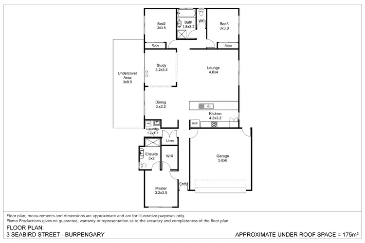 Floorplan of Homely house listing, 3 Seabird Street, Burpengary QLD 4505