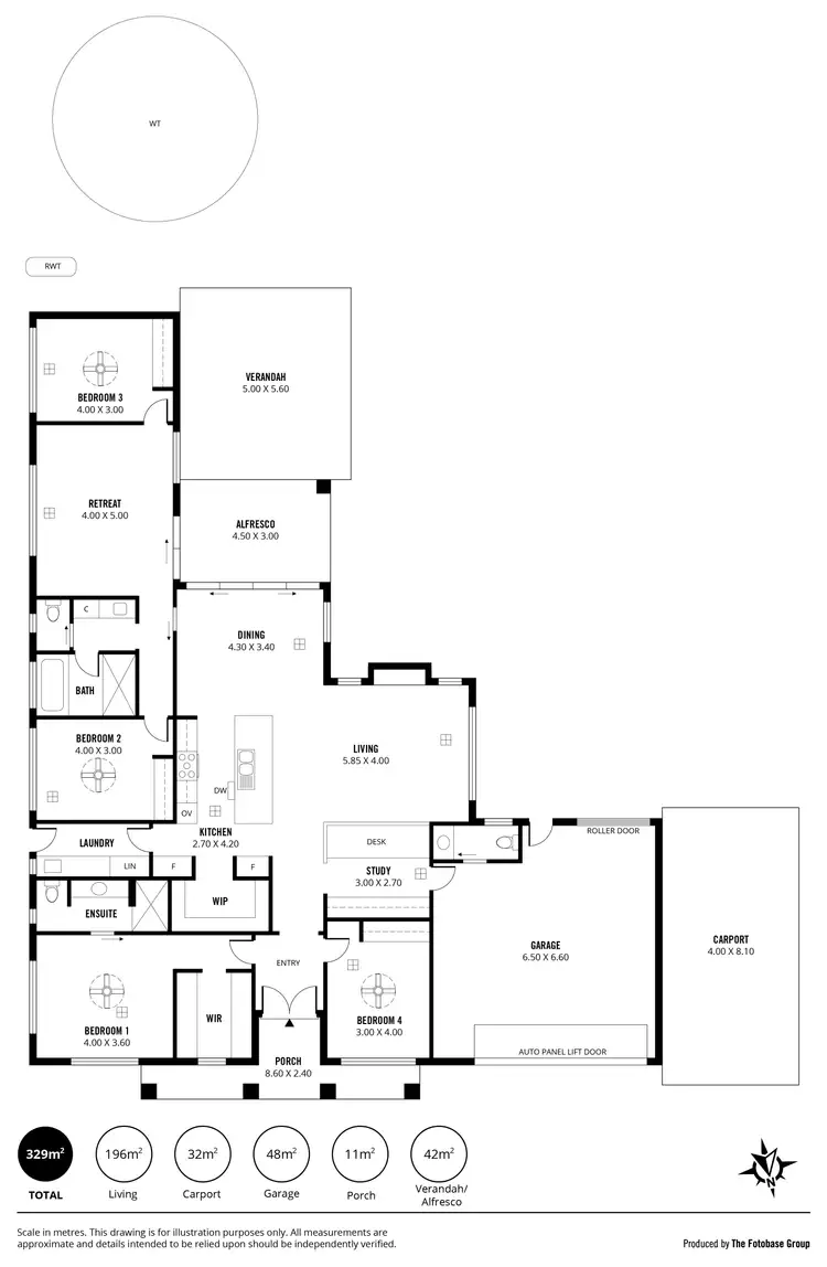 Floorplan of Homely house listing, 30 Spring Avenue, Kangarilla SA 5157
