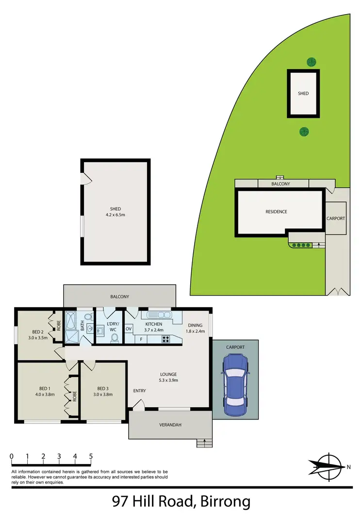 Floorplan of Homely house listing, 97 Hill Road, Birrong NSW 2143