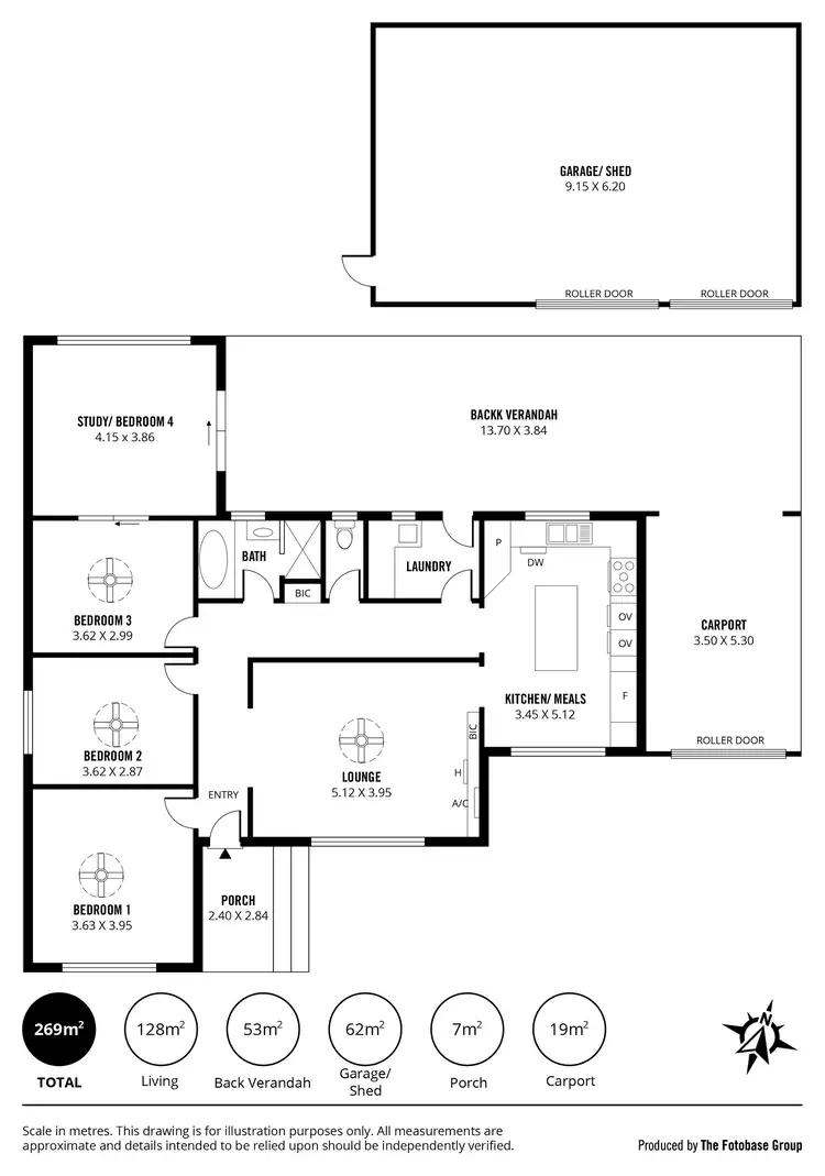 Floorplan of Homely house listing, 6 Richardson Avenue, Findon SA 5023
