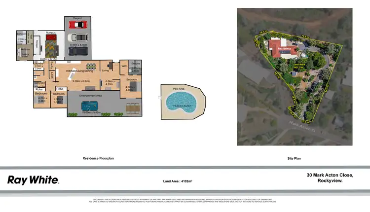 Floorplan of Homely house listing, 30 Mark Acton Close, Rockyview QLD 4701