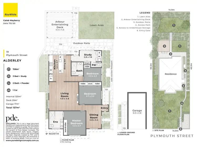 Floorplan of Homely house listing, 19 Plymouth Street, Alderley QLD 4051