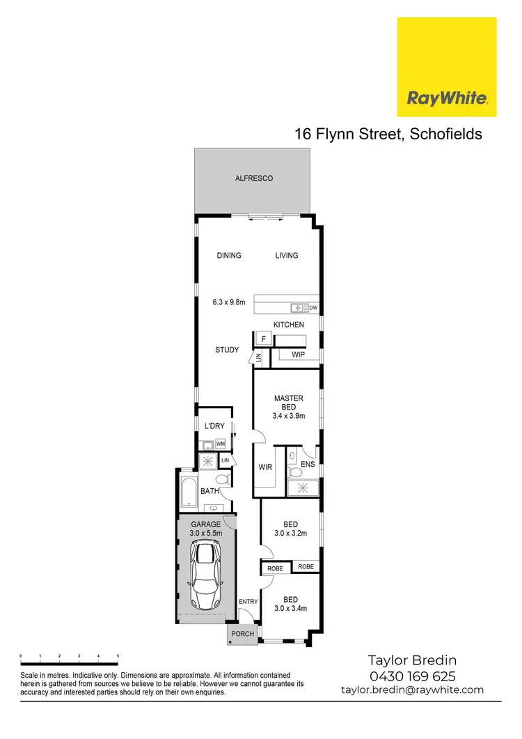Floorplan of Homely house listing, 16 Flynn Street, Schofields NSW 2762