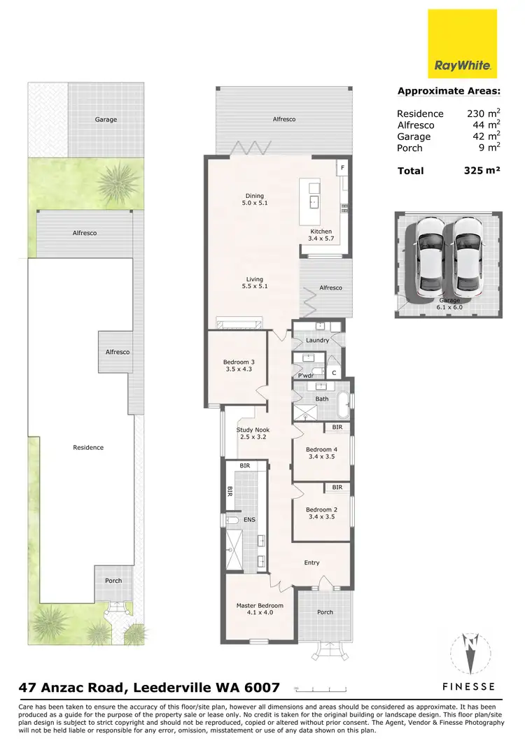 Floorplan of Homely house listing, 47 Anzac Road, Leederville WA 6007