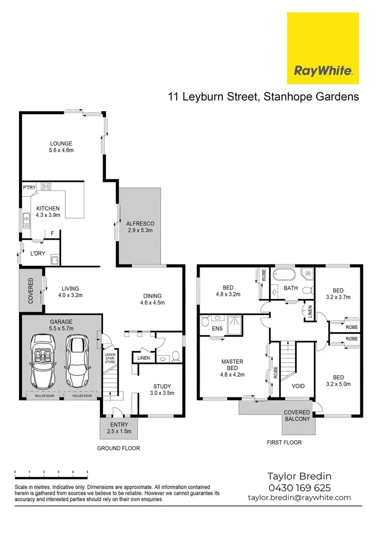 Floorplan of Homely house listing, 11 Leyburn Street, Stanhope Gardens NSW 2768