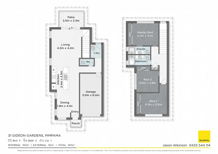 Floorplan of Homely house listing, 31 Gideon Gardens, Pimpama QLD 4209