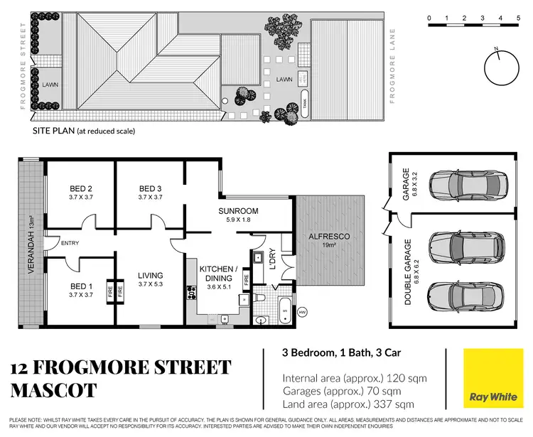Floorplan of Homely house listing, 12 Frogmore Street, Mascot NSW 2020