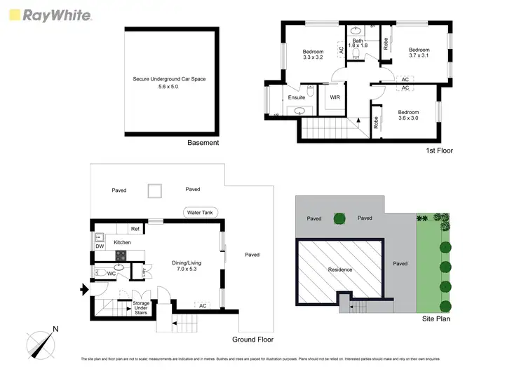 Floorplan of Homely townhouse listing, 4/2 Earlstown Road, Hughesdale VIC 3166