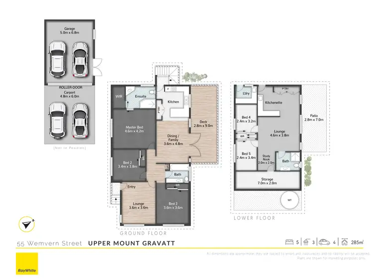 Floorplan of Homely house listing, 55 Wemvern Street, Upper Mount Gravatt QLD 4122