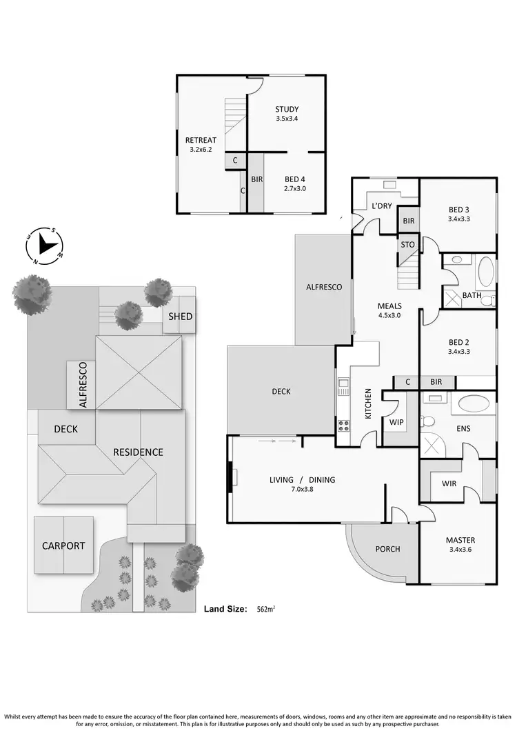 Floorplan of Homely house listing, 8 Drysdale Avenue, Frankston VIC 3199