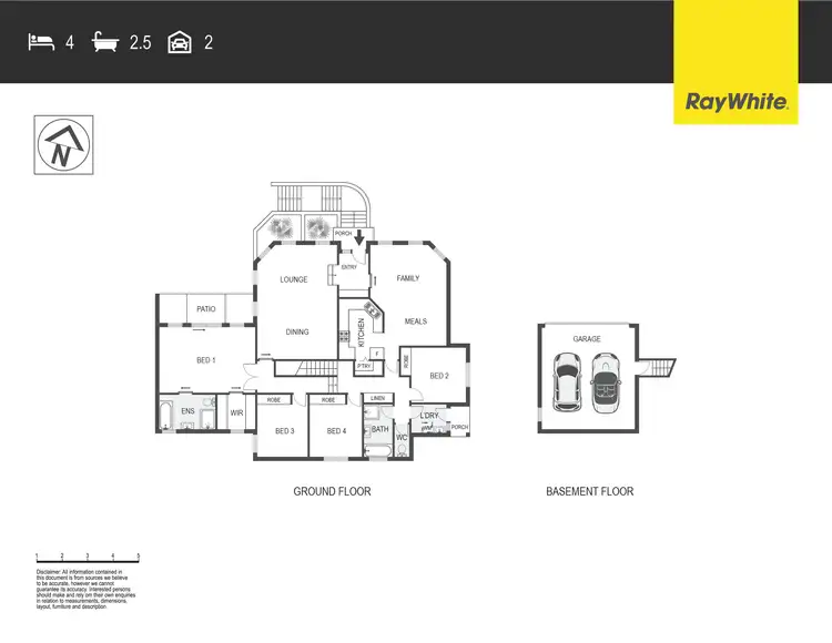 Floorplan of Homely house listing, 25A Wilkins Street, Mawson ACT 2607