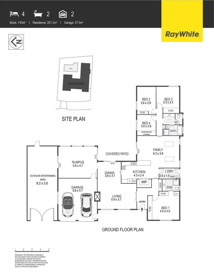 Floorplan of Homely house listing, 8 Buggy Crescent, Mckellar ACT 2617