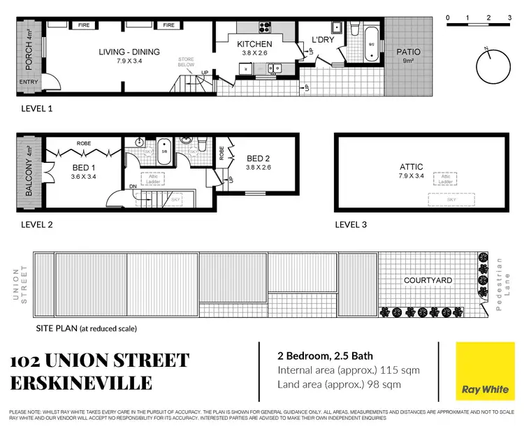 Floorplan of Homely house listing, 102 Union Street, Erskineville NSW 2043