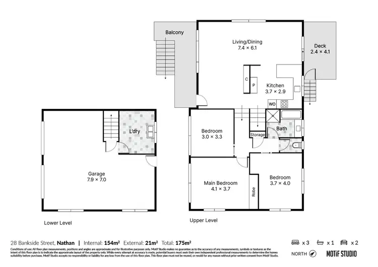 Floorplan of Homely house listing, 28 Bankside Street, Nathan QLD 4111