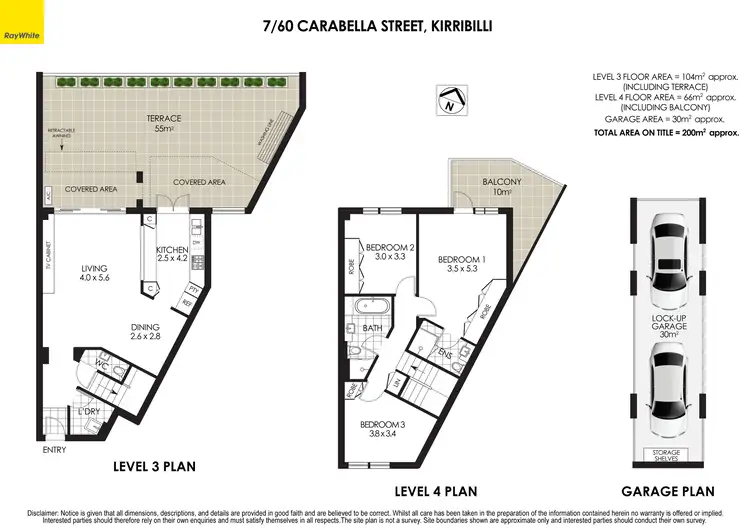 Floorplan of Homely apartment listing, 7/60 Carabella Street, Kirribilli NSW 2061