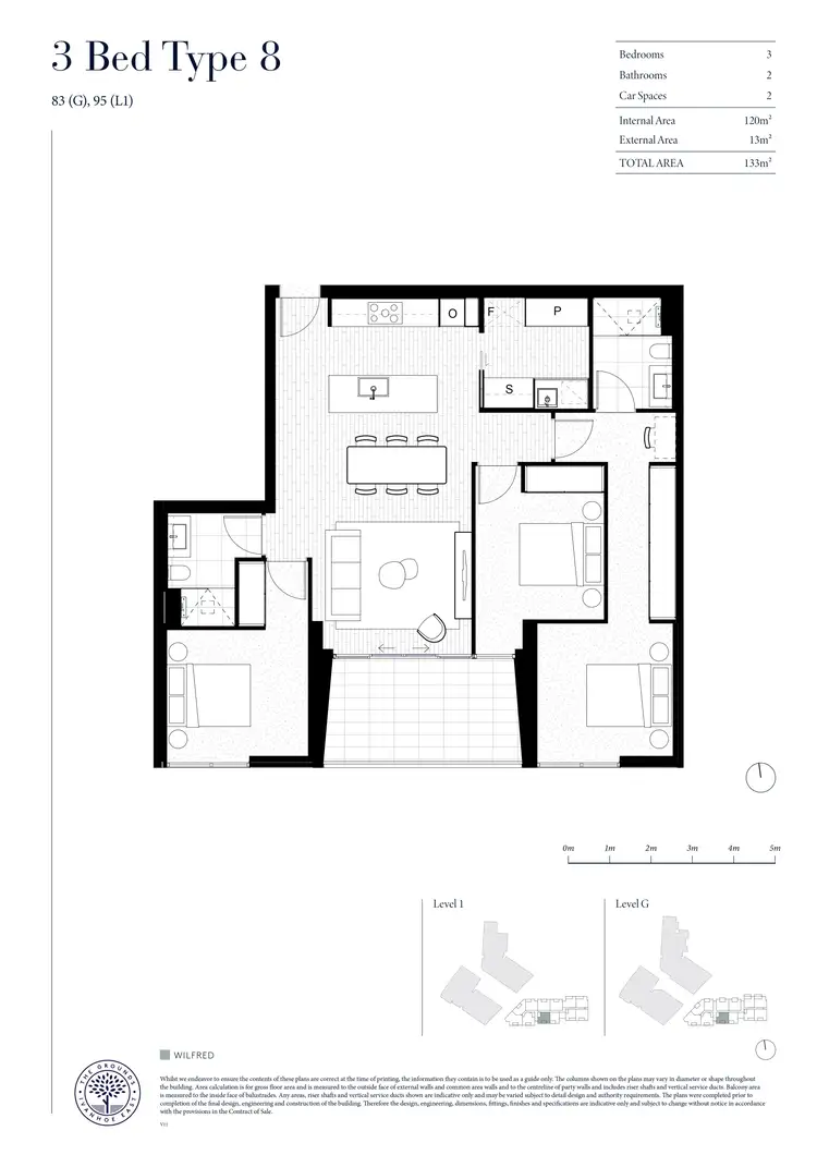 Floorplan of Homely apartment listing, 112C/1 Wilfred Road, Ivanhoe East VIC 3079
