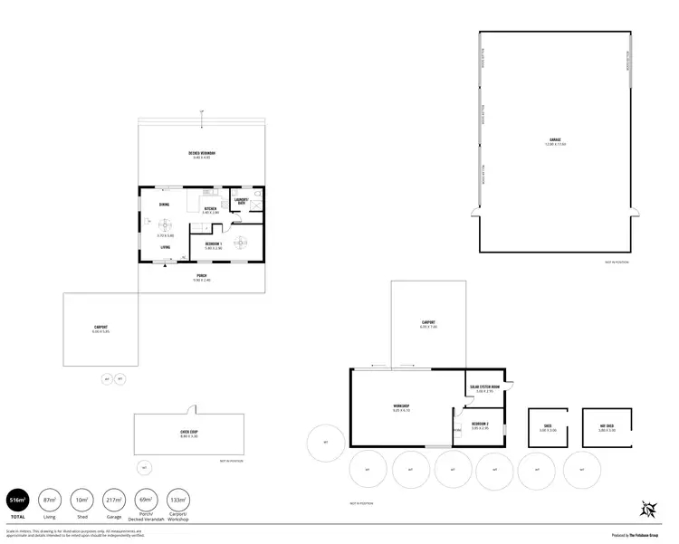 Floorplan of Homely rural property listing, 83 Dunn Road, Finniss SA 5255