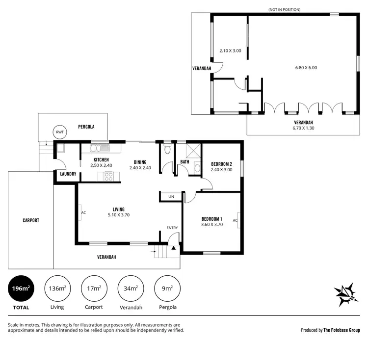 Floorplan of Homely house listing, 8 Caldwell Street, Strathalbyn SA 5255