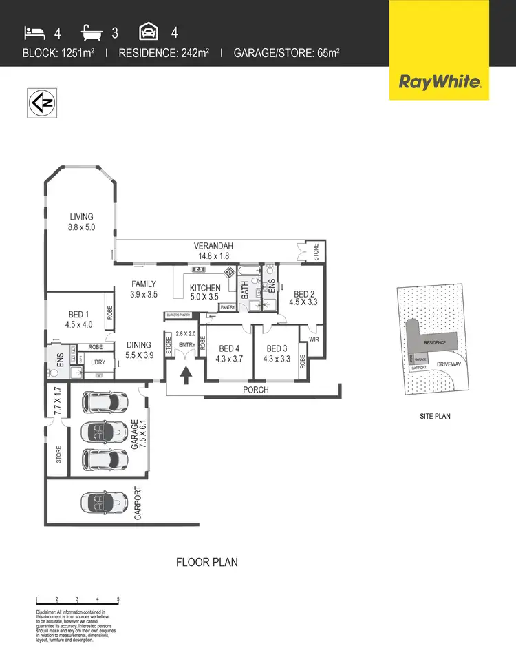 Floorplan of Homely house listing, 63 Springvale Drive, Weetangera ACT 2614