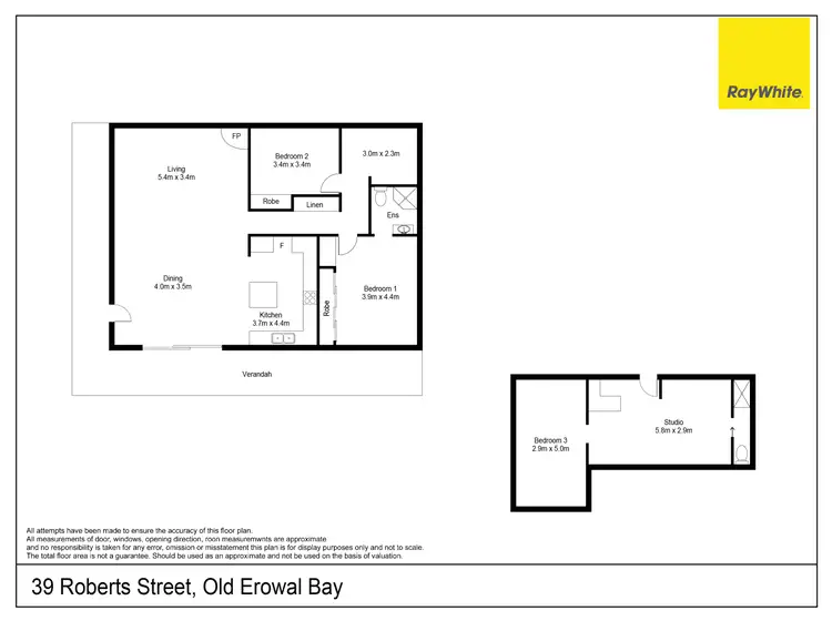 Floorplan of Homely house listing, 39 Roberts Street, Old Erowal Bay NSW 2540
