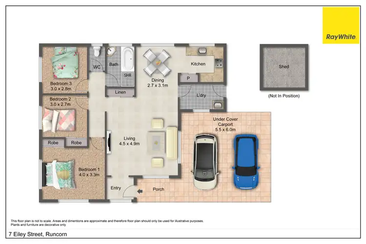 Floorplan of Homely house listing, 7 Eiley Street, Runcorn QLD 4113