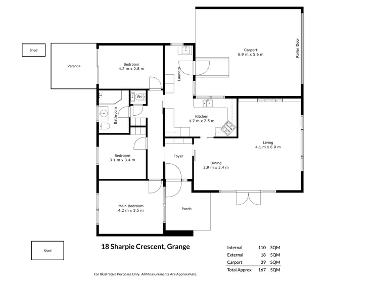 Floorplan of Homely house listing, 18 Sharpie Crescent, Grange SA 5022