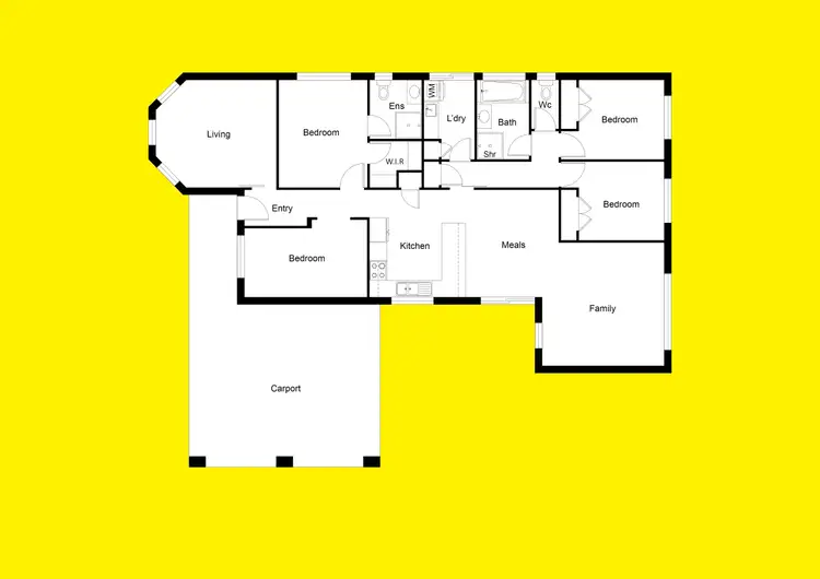 Floorplan of Homely house listing, 276 Sixteenth Street, Mildura VIC 3500
