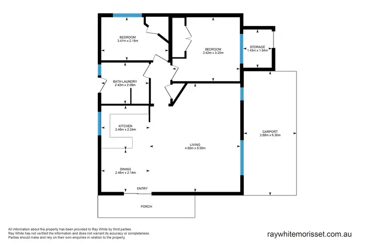 Floorplan of Homely retirement listing, 70/1a Stockton Street, Morisset NSW 2264