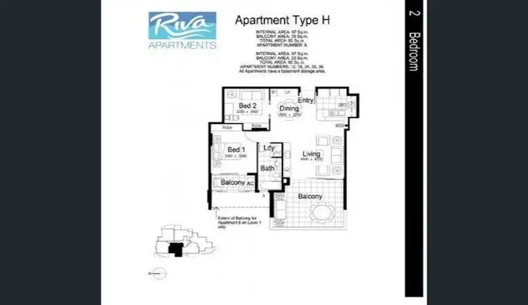Floorplan of Homely apartment listing, 30/22 Riverview Terrace, Indooroopilly QLD 4068