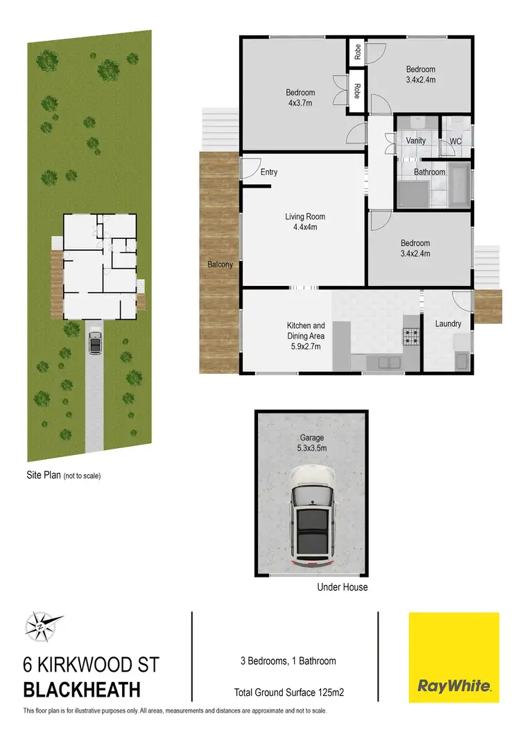 Floorplan of Homely house listing, 6 Kirkwood Street, Blackheath NSW 2785
