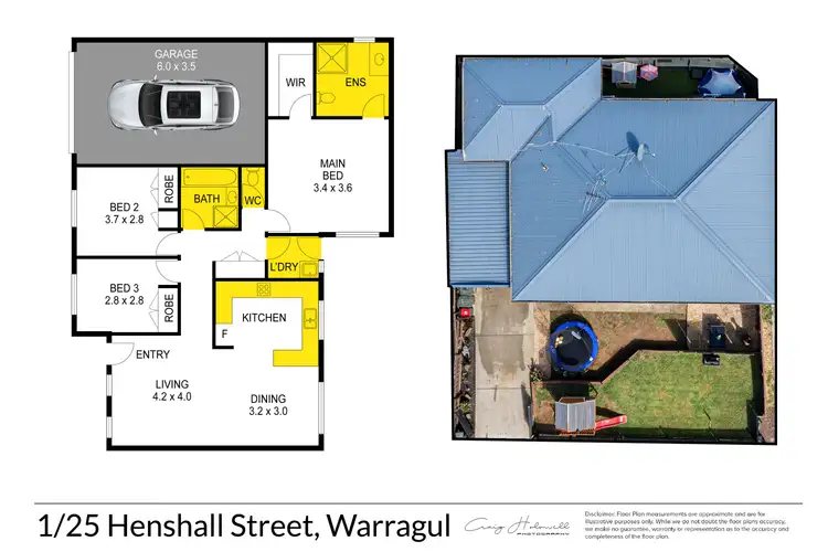 Floorplan of Homely house listing, 1/25 Henshall Street, Warragul VIC 3820