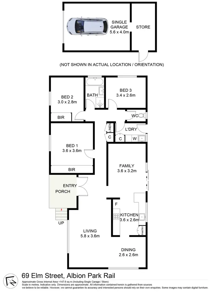 Floorplan of Homely house listing, 69 Elm Street, Albion Park Rail NSW 2527