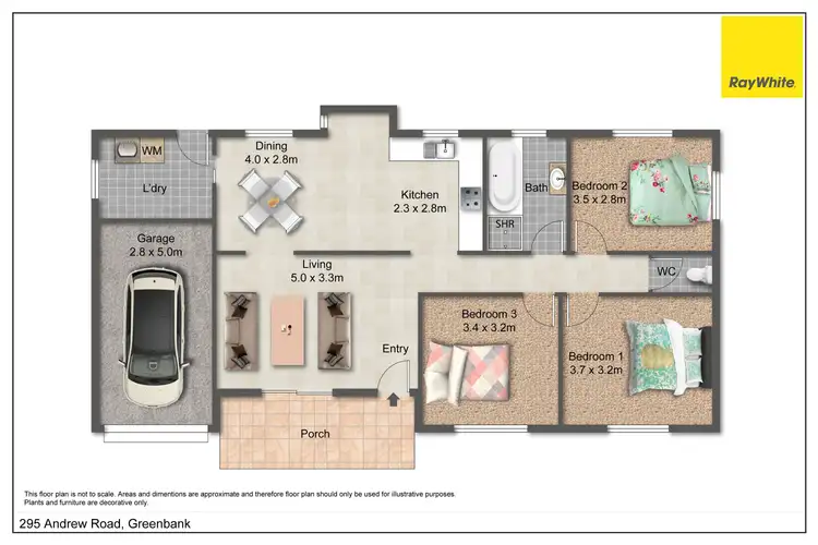Floorplan of Homely house listing, 295 Andrew Road, Greenbank QLD 4124