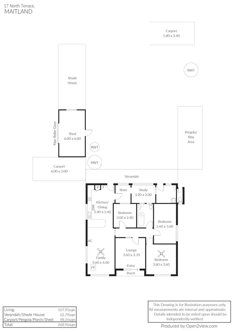 Floorplan of Homely house listing, 17 North Terrace, Maitland SA 5573