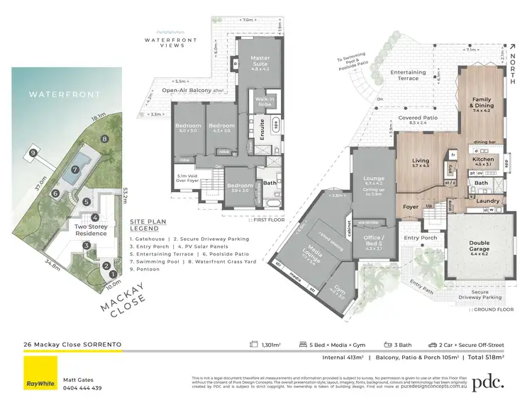 Floorplan of Homely house listing, 26 Mackay Close, Sorrento QLD 4217