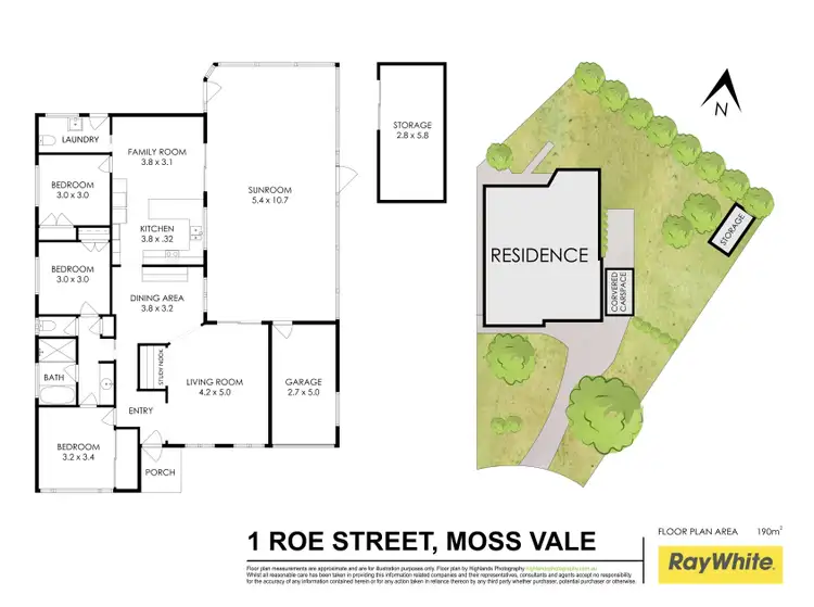 Floorplan of Homely house listing, 1 Roe Street, Moss Vale NSW 2577