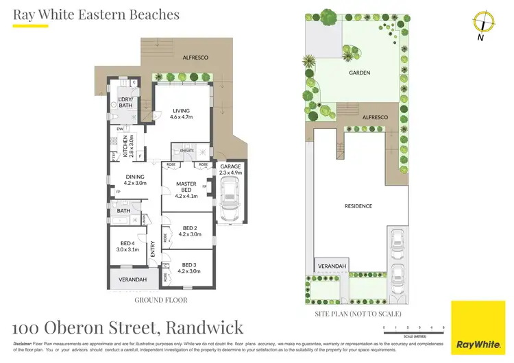 Floorplan of Homely house listing, 100 Oberon Street, Randwick NSW 2031