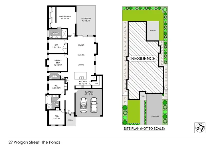 Floorplan of Homely house listing, 29 Wolgan Street, The Ponds NSW 2769