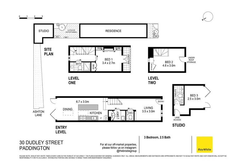 Floorplan of Homely house listing, 30 Dudley Street, Paddington NSW 2021