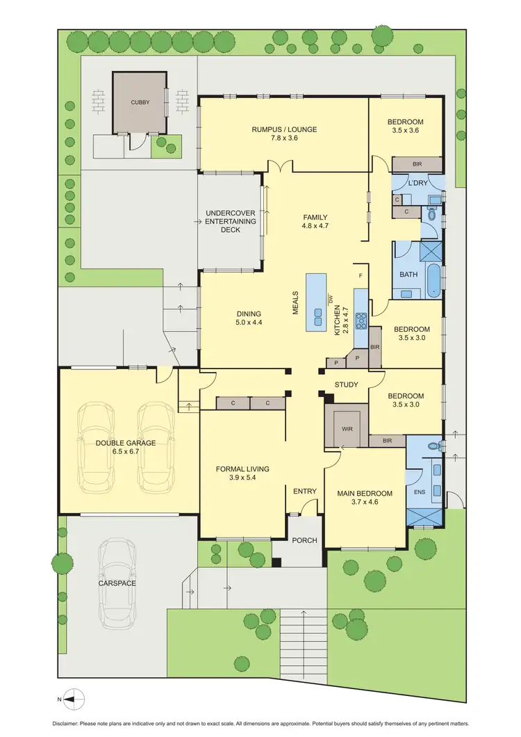 Floorplan of Homely house listing, 28 Annadale Mews, Greenvale VIC 3059