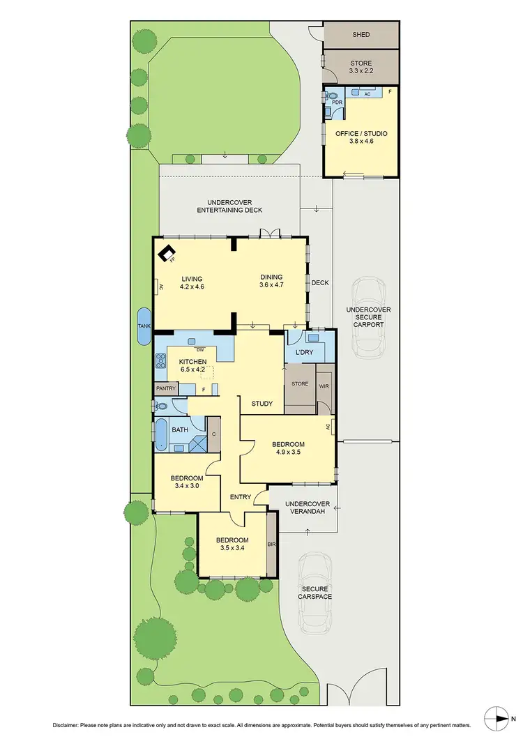 Floorplan of Homely house listing, 107 Derby Street, Pascoe Vale VIC 3044